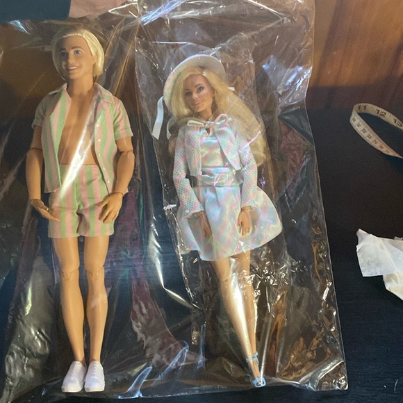 Barbie movie Margot and Ken no boxes they are new